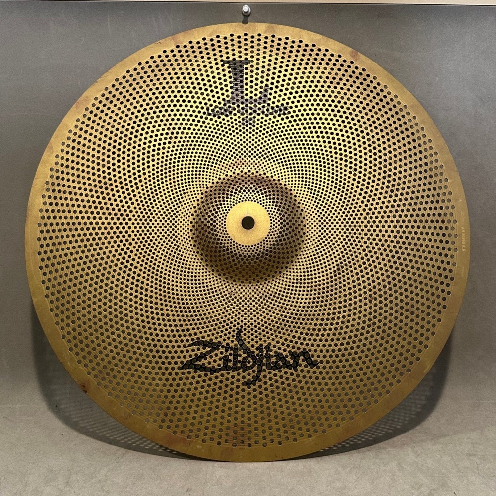 Zildjian L80 Low Volume 18 inch Crash Ride Cymbal Matte Gold Practice Drumming